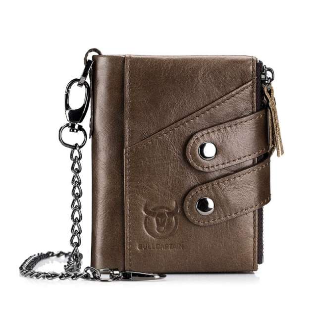 Captain Cow Vintage RFID Genuine Leather Wallet for Men