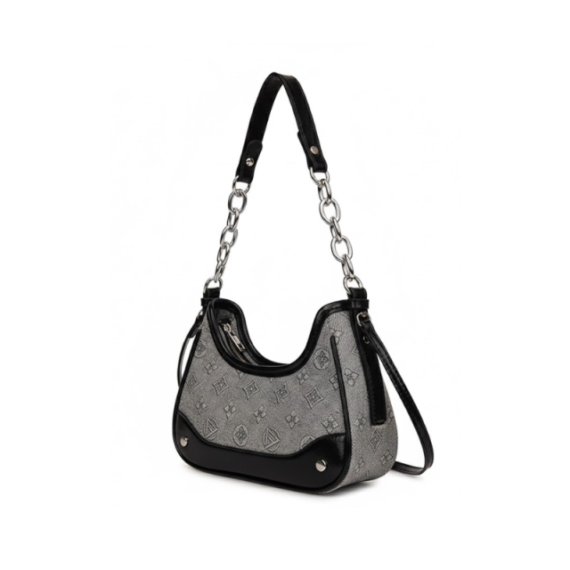 Midnight Crescent Shoulder Bag