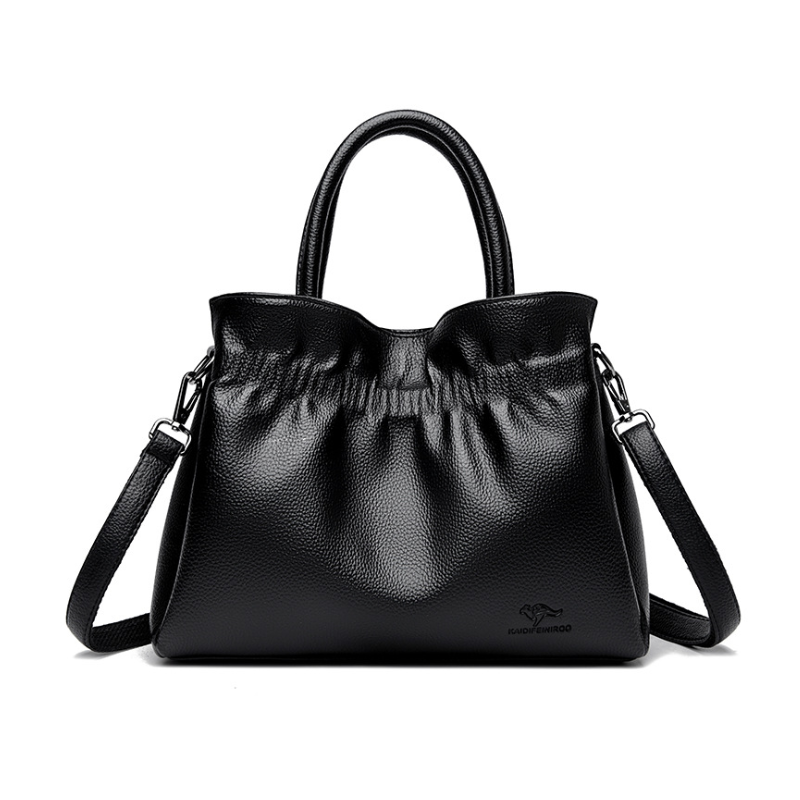 Gathered Puff Shoulder Bag