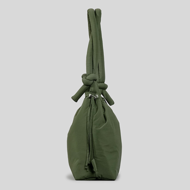 Lightweight Nylon Drawstring Shoulder Bag