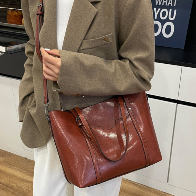 Sienna Waxed Tote Bag