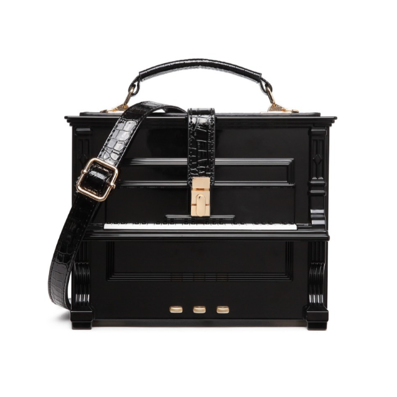 Nocturne Piano Frame Handbag