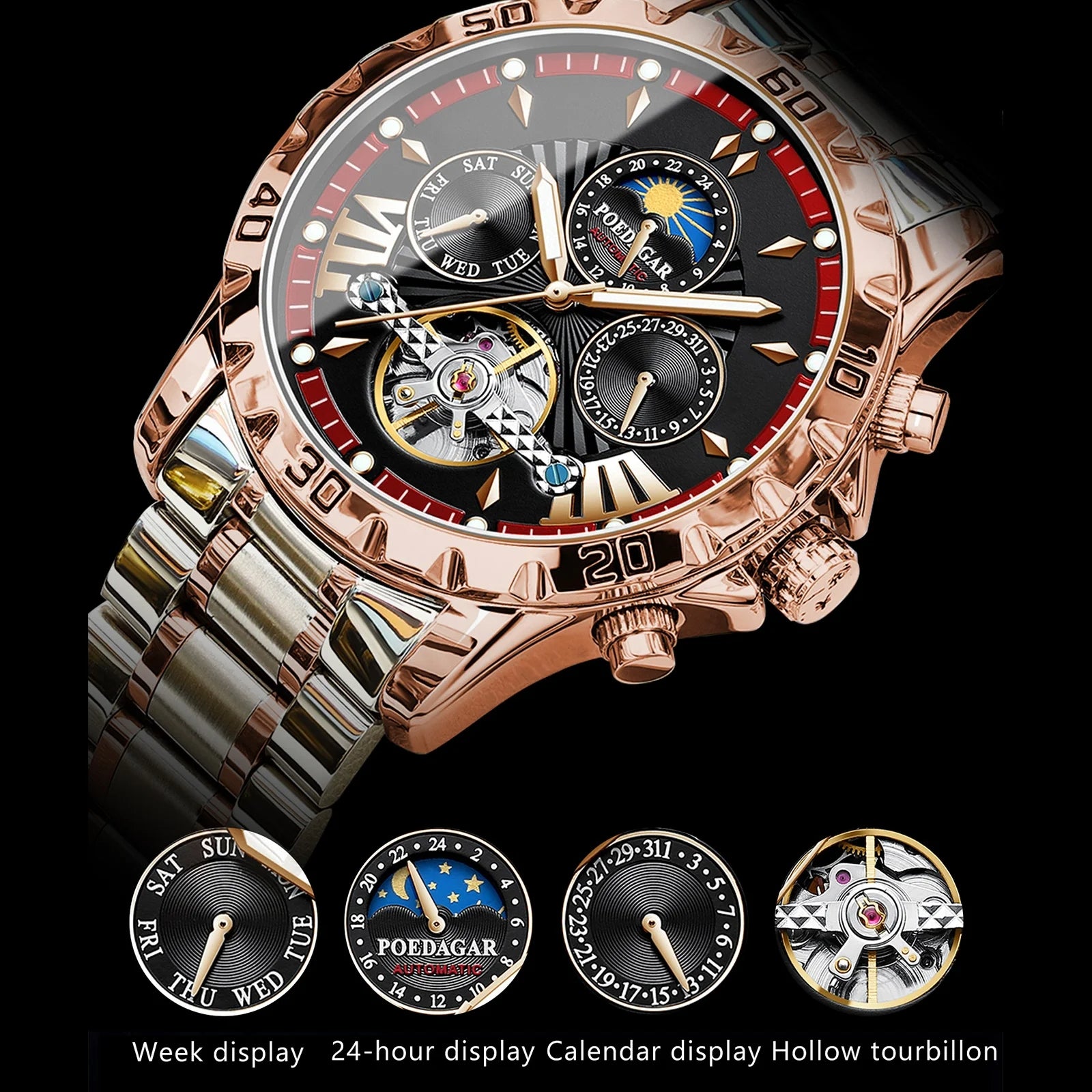 Automatic Luxury Mechanical Watch for Men