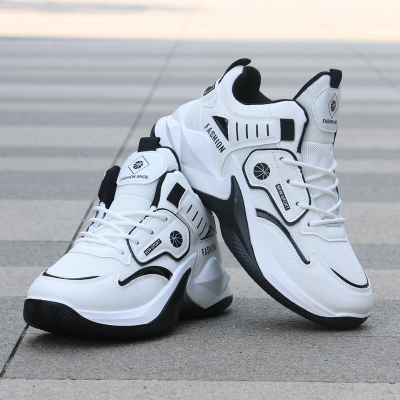 Men's Professional Padded High-Top Sport Runner Shoes