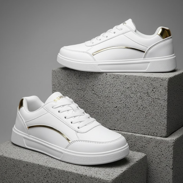 Versatile Thick-Soled Heel-Increasing Sneakers