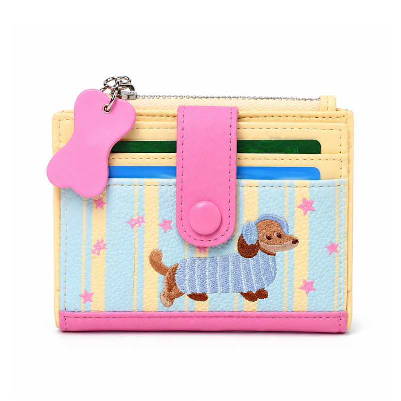 Dachshund Charm Wallet