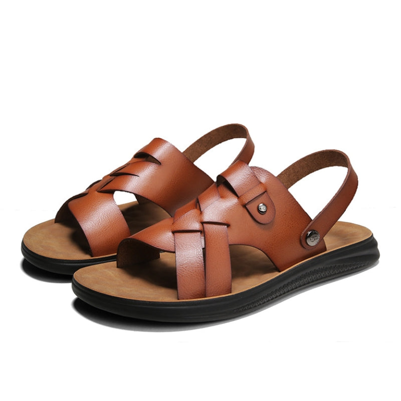 Men's Elegant Woven Strap Casual Sandals