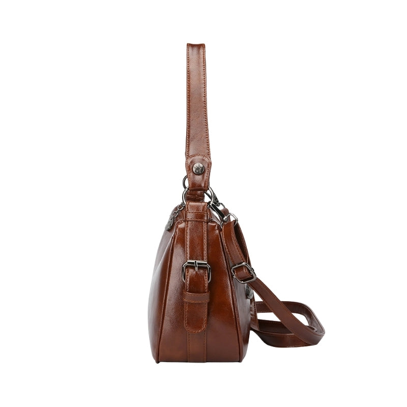 Lustrous Dual Strap Urban Shoulder Bag