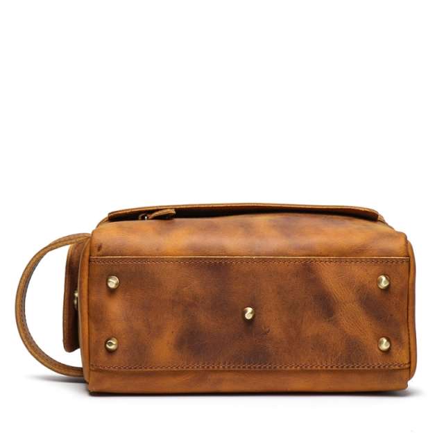 Retro Genuine Leather Mens Large Capacity Wallet