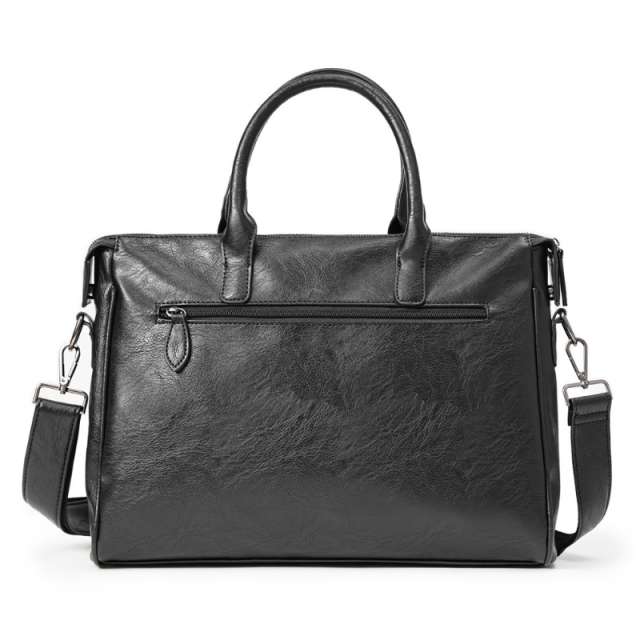 Premium leather finish professional look Laptop Bag