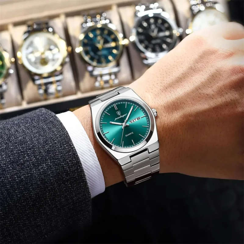 Classic Waterproof Luminous Quartz Watch