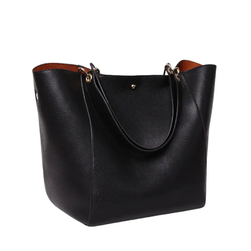 Retro Mother and Child Handbag Tote