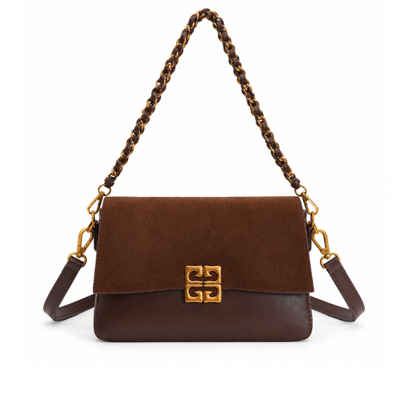 Chain Silhouette Women’s Square Shoulder Bag
