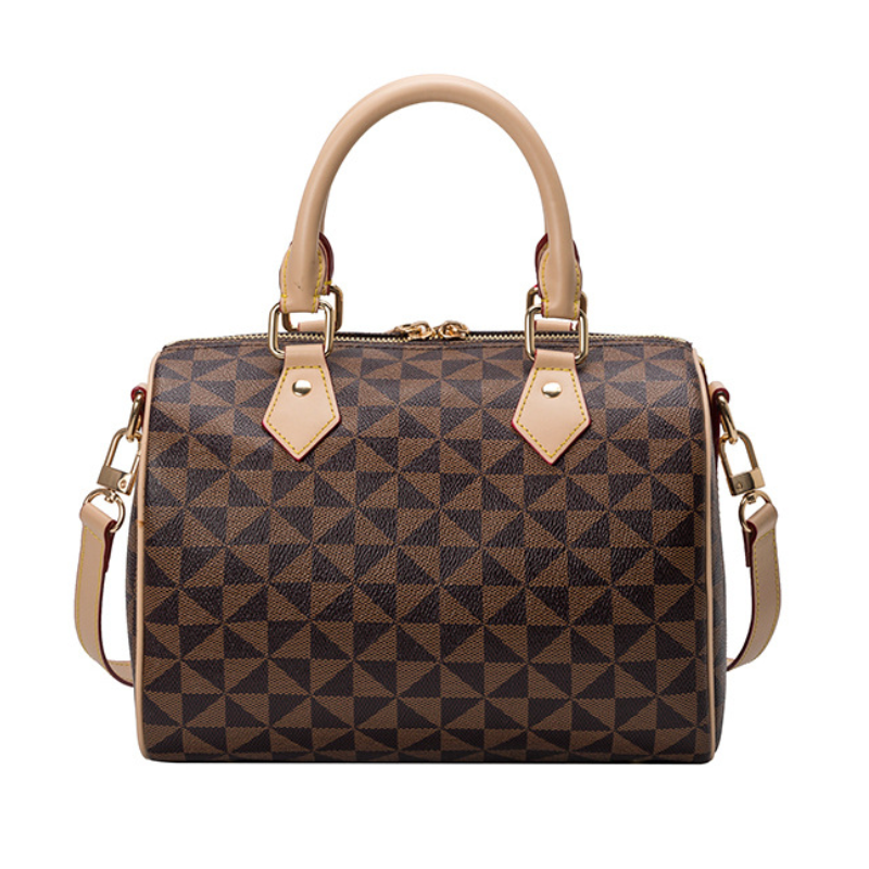 European Style Printed PVC Pillow Handbag