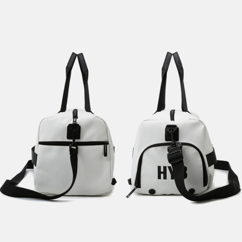 Waterproof Oxford Cloth Fitness Duffle with Independent Shoe Compartment