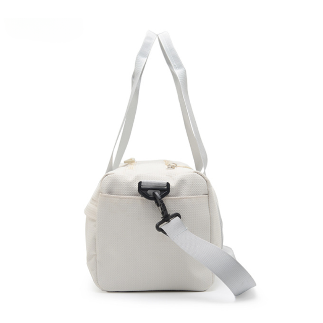 Summer New Small Nylon Women's Gym Duffle with Shoe Compartment