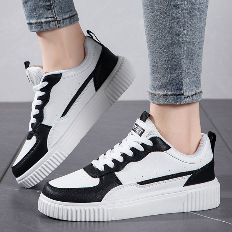 Unisex Breathable White Versatile Sneakers