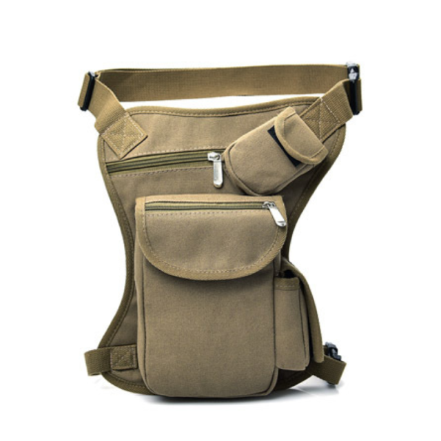 Canvas Tactical Leg and Waist Crossbody Bag