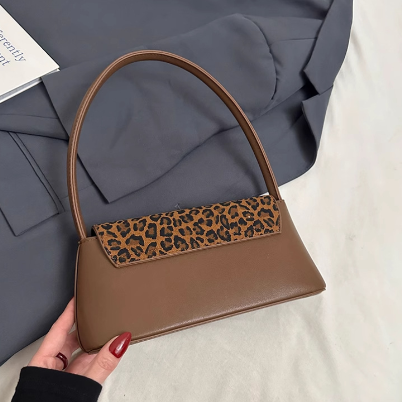 Leopard Print Shoulder Bag