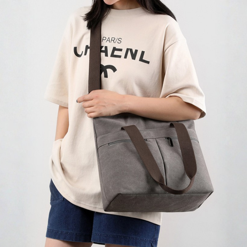 Vintage Washed Shoulder Bag