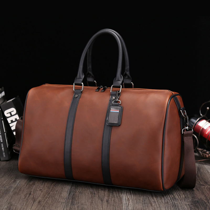 Trendy Retro Men's Horizontal Duffle Bag