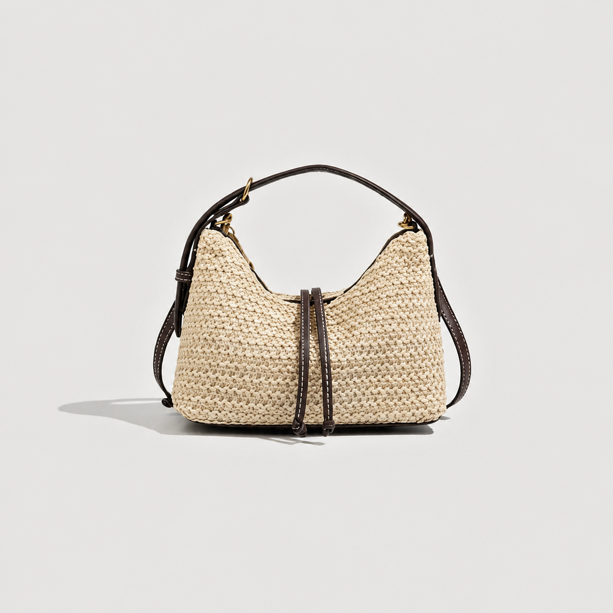 Sienna Handmade Straw Mini Handbag