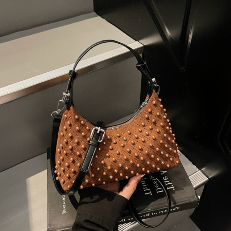 Golden Pearl Statement Handbag