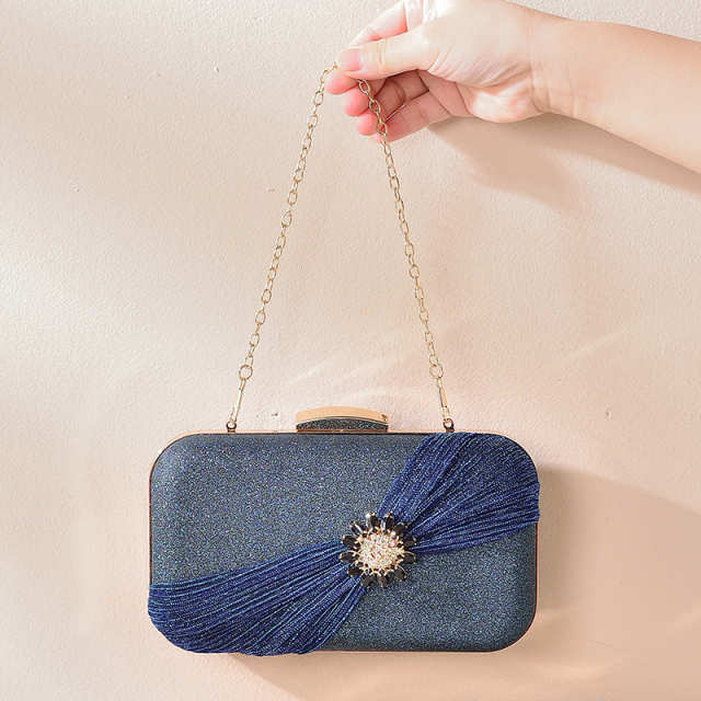 Glimmer Blossom Evening Clutch Bag