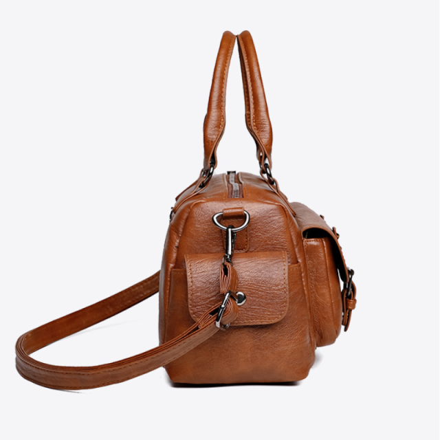 Retro Large Capacity  Shoulder Crossbody Bag