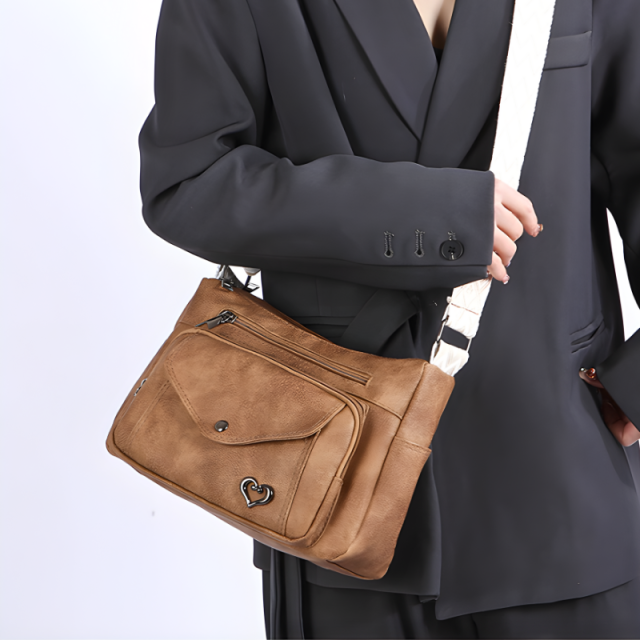Vintage Comfort Crossbody Bag