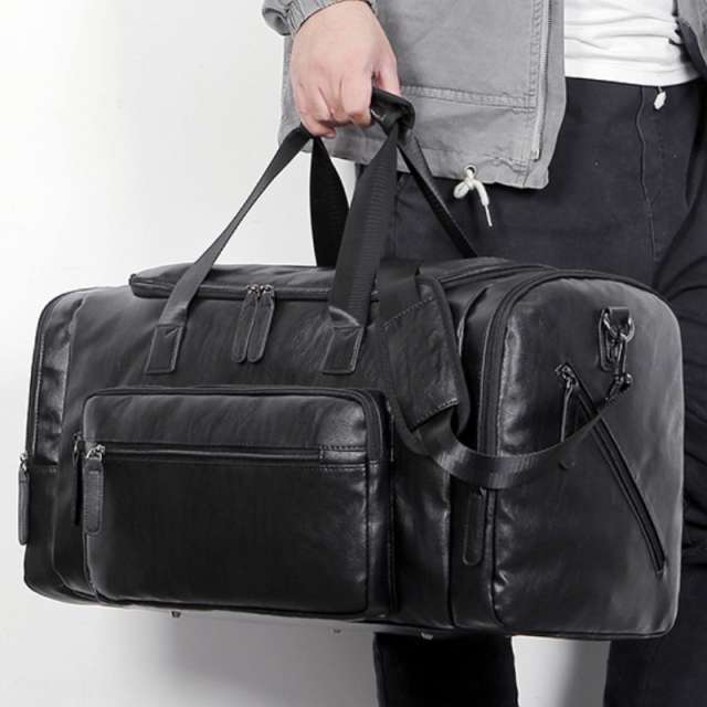 Premium Leather Finish Professional Duffle Bag