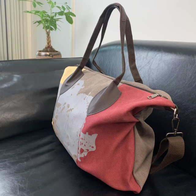 Korean Style Canvas Shoulder Bag