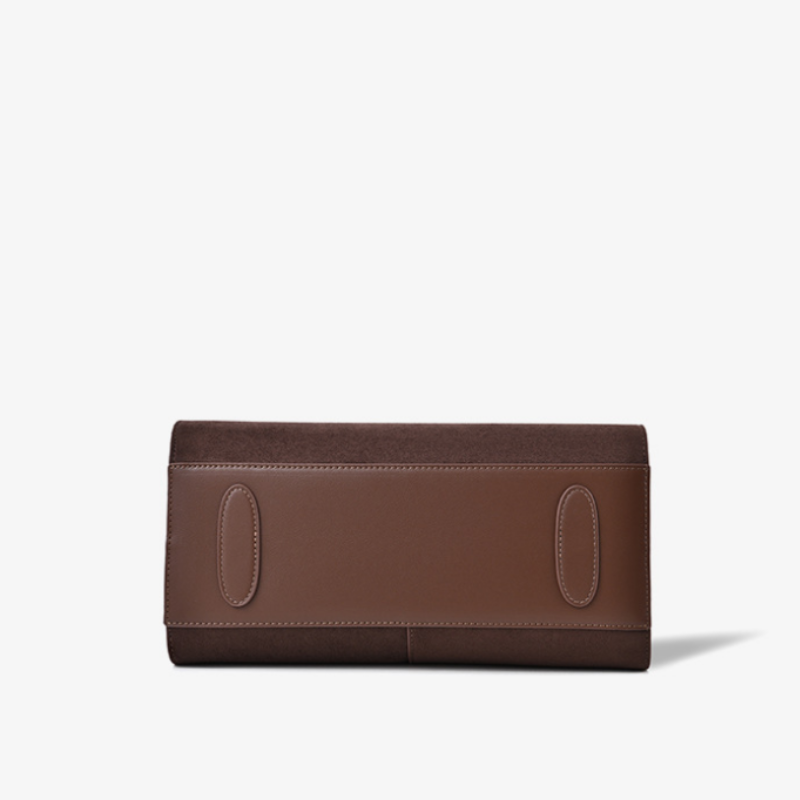 Amora Structured Suede Handbag