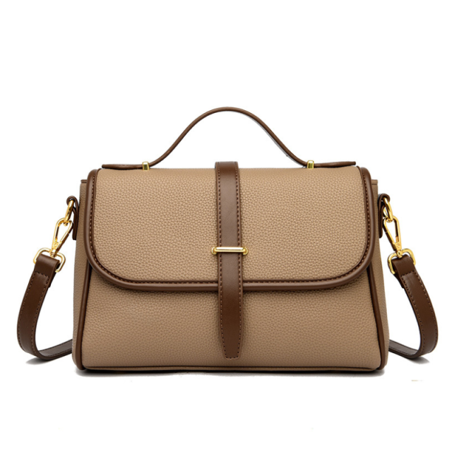 Soft Leather Multi Compartment Women Handbag