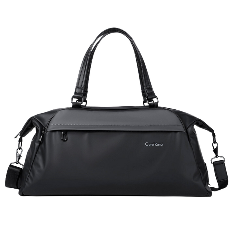 CateiKarrui Large Capacity Men's Polyester Travel Duffle Bag