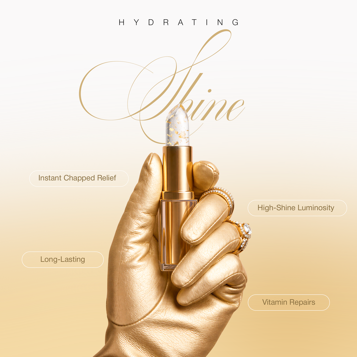 Gold Leaf Color-Changing Lip Balm