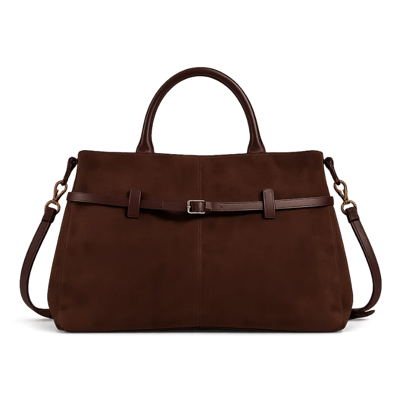 Suede Retro Versa Handbag
