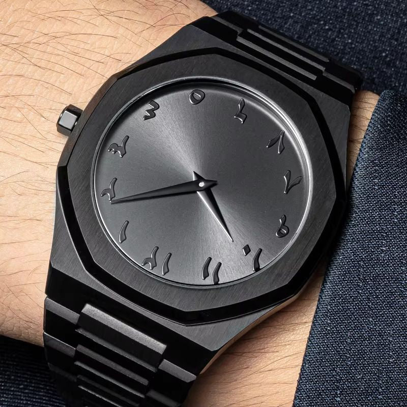 Luxury Waterproof Arabic Dial Watch
