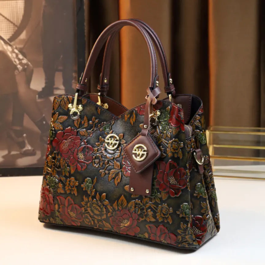 Retro Trendy Large Capacity Handbag