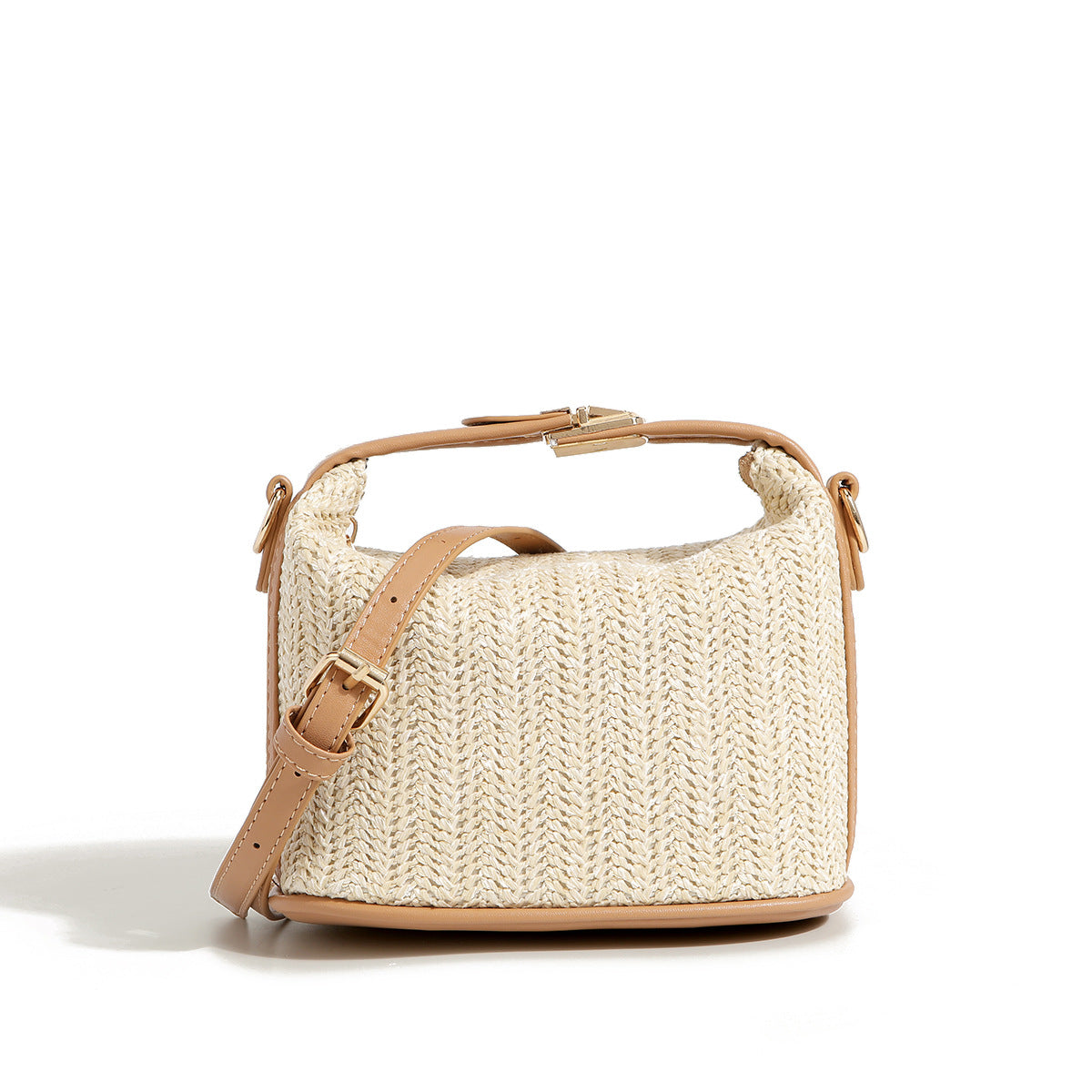 Straw Woven Summer Mini Shoulder Messenger Bag