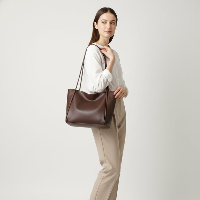 Large Vintage Slouchy Tote Bag