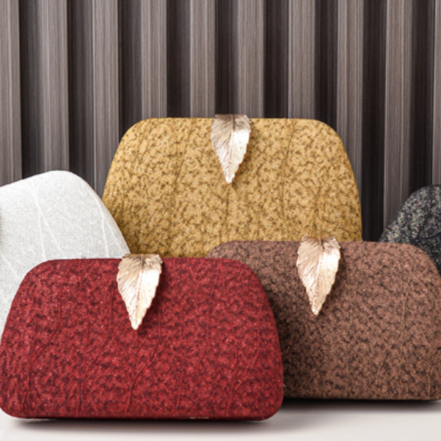 Luxe Shimmer Evening Clutch Bag