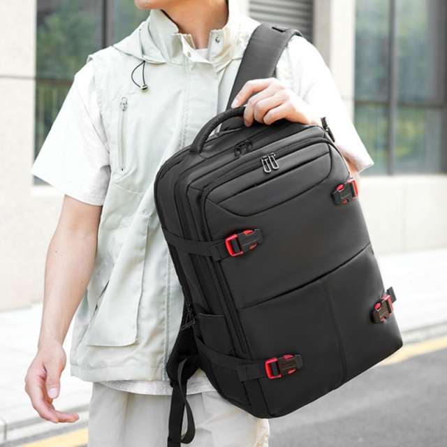 Expandable Tech Travel Backpack