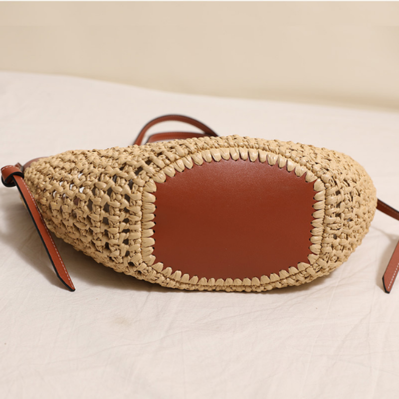 Riviera Straw Tote Bag