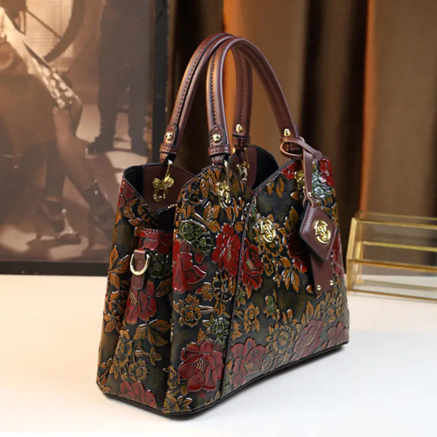 Retro Trendy Large Capacity Handbag