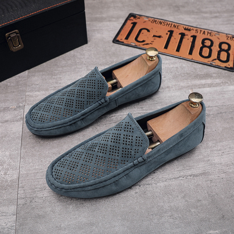 Air Vent Hollow-Out Casual Loafers