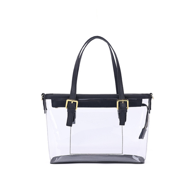 Women's Transparent PVC Jelly Shoulder Bag