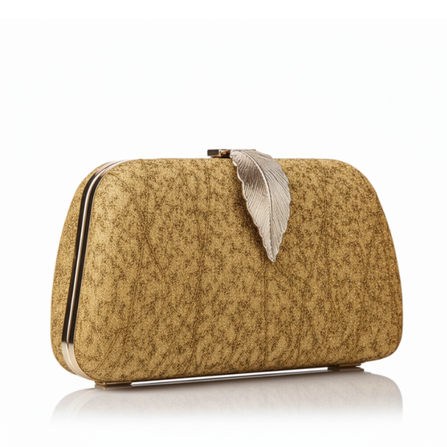Luxe Shimmer Evening Clutch Bag