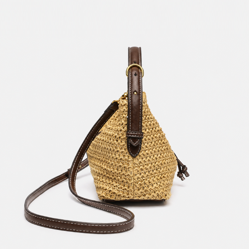 Sienna Handmade Straw Mini Handbag
