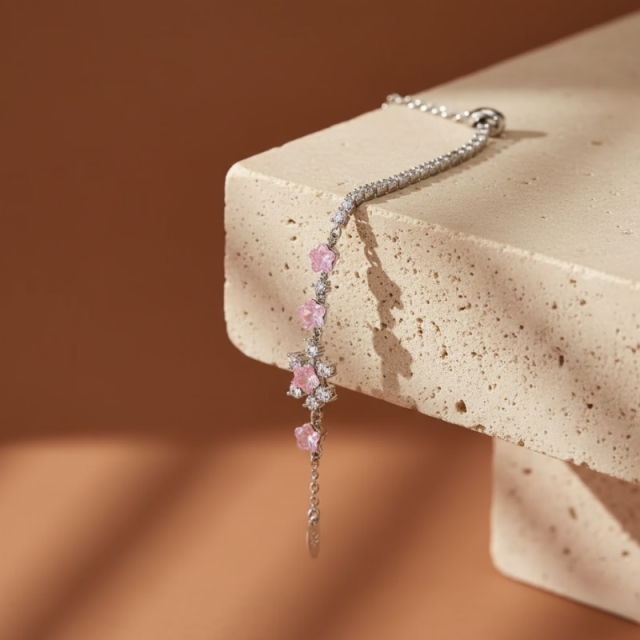 White Plum Blossom Bracelet